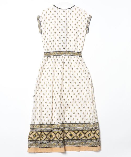 「navasana」 半袖ワンピース FREE ホワイト レディース_画像2