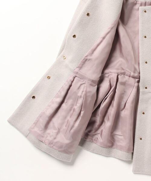 「UNITED ARROWS」 ノーカラージャケット 36 ブラック レディース