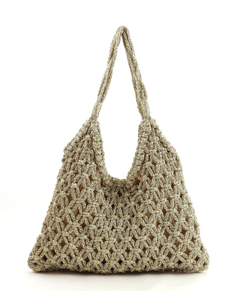 「COOCO」 かごバッグ FREE ブラック レディース_画像3