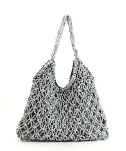 「COOCO」 かごバッグ FREE ブラック レディース_画像4