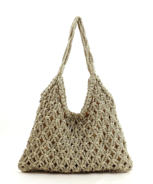 「COOCO」 かごバッグ FREE ブラック レディース_画像8