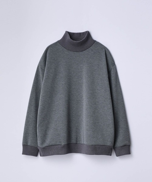 つー、タートルネック Rib Knit 楽天市場】 ボタン開きリブタートルネックニット [C6341] レディース