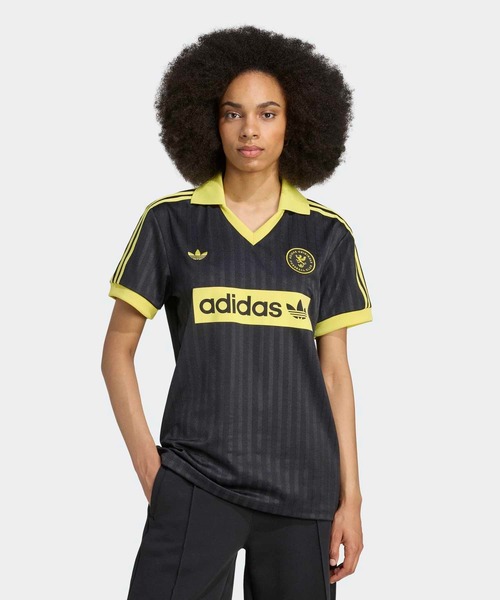 tシャツ サッカーにインスパイアされたグラフィック ジャージー / ゲームシャツ / アディダスオリジナルス adidas Originals レディ | adidas | 01