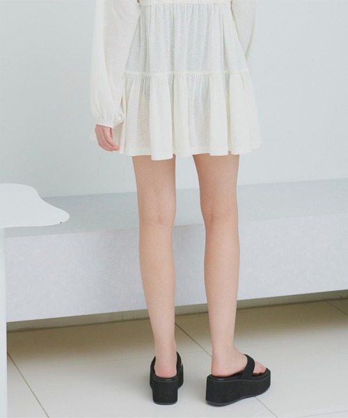「SEA DRESS」 ヒールサンダル M ホワイト系その他 レディース_画像7