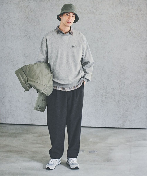 NANGA（ナンガ） トレーナー スウェット 「NANGA Mt.＆Sea(ナンガ