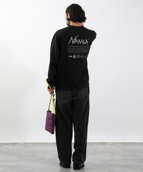 NANGA（ナンガ） トレーナー スウェット 「NANGA Mt.＆Sea(ナンガ