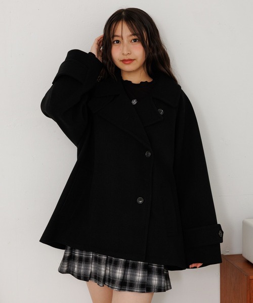 repipi armario（レピピアルマリオ） ポンチョ 「2WAY」ウーリーテック