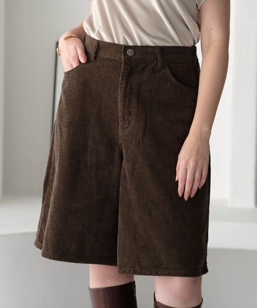 ZAKKA-BOX（ザッカボックス） パンツ コーデュロイハーフパンツ
