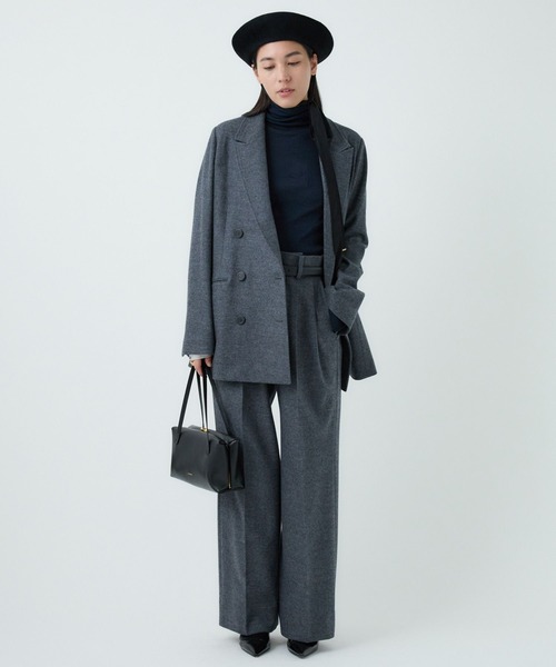 【新品】定価9万　チャコール　Chaos　カオス　テーラードジャケット Chaos（カオス） ジャケット テーラードジャケット / 金子綾さん