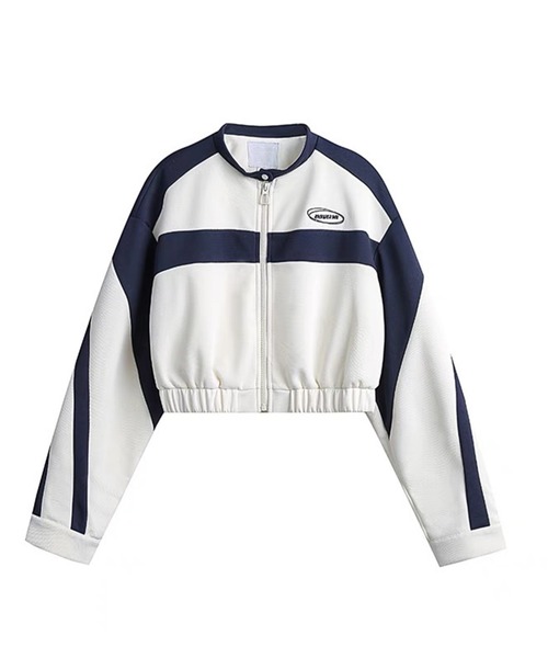 「ROOPTOKYO」 「YA YING」ジップアップブルゾン S ホワイト レディース_画像6