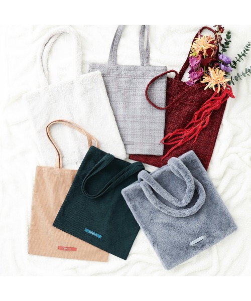 Francfranc（フランフラン） トートバッグ ロゴトート コーデュロイ S