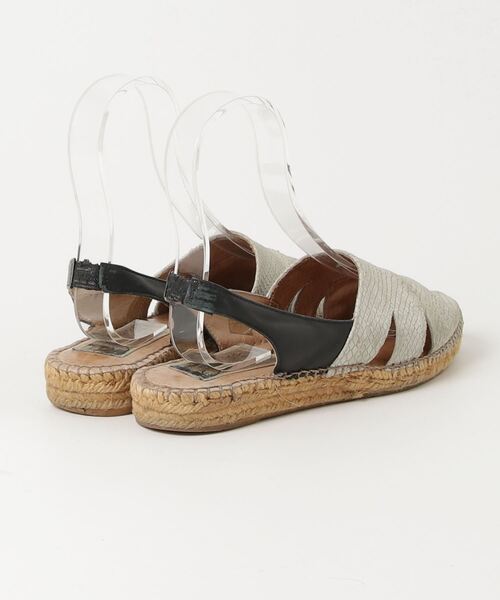 「GAIMO」 フラットサンダル 37 ブルー レディース_画像2