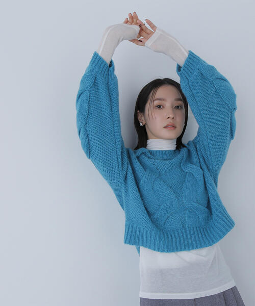 NATURAL BEAUTY BASIC（ナチュラルビューティーベーシック） ニット