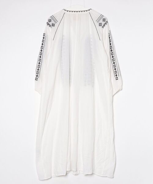 「Discoat Parisien」 長袖ワンピース FREE ホワイト レディース_画像2