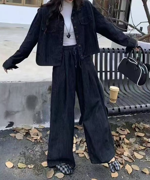 完売商品 gally roll ミニTセットアップ　ブラック 完売商品 gally roll ミニTセットアップ ブラック