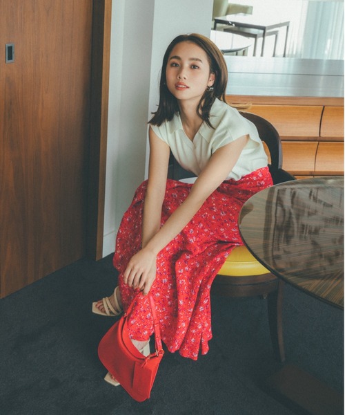 SNIDEL（スナイデル） スカート 0 レッド レディース : ZOZOTOWN Yahoo