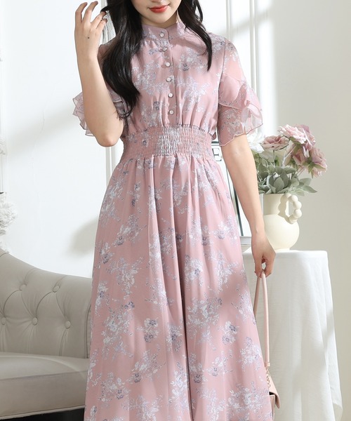 「Lace Ladies」 半袖ワンピース FREE ブラック レディース_画像9