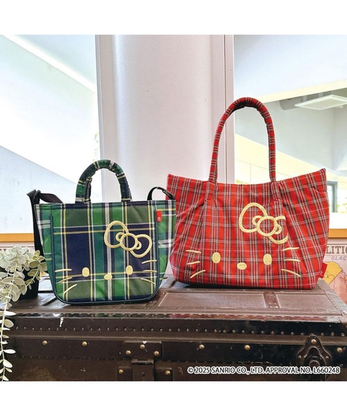 サンリオ　ハローキティ クリスマス トナカイ トートバッグ & タオル セット サンリオ ハローキティ クリスマス トナカイ トートバッグ & タオル