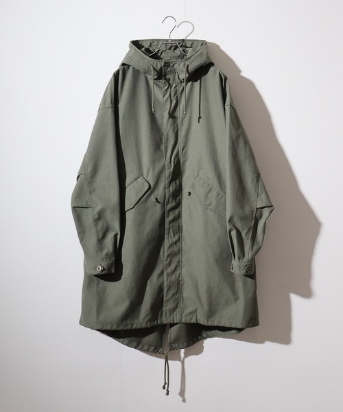 「JUNGLE STORM」 モッズコート L オリーブ メンズ_画像4