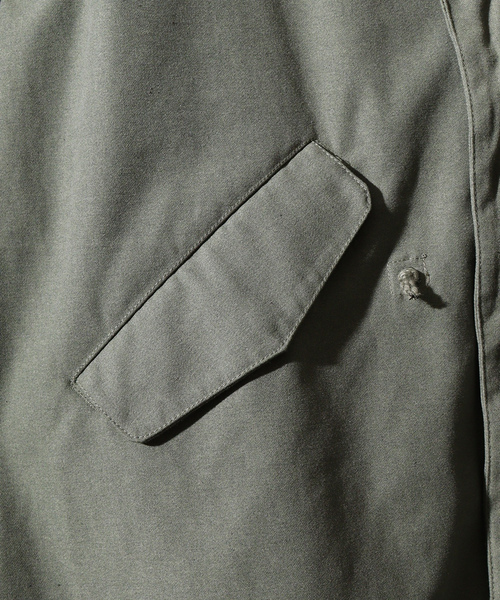 「JUNGLE STORM」 モッズコート L オリーブ メンズ_画像9