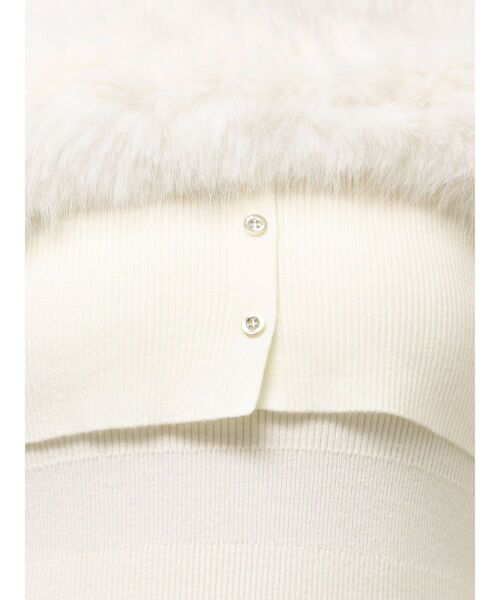 dazzlin オフショルファードッキングニットワンピース 新品未開封 セール】オフショルファードッキングニットワンピース（ワンピース