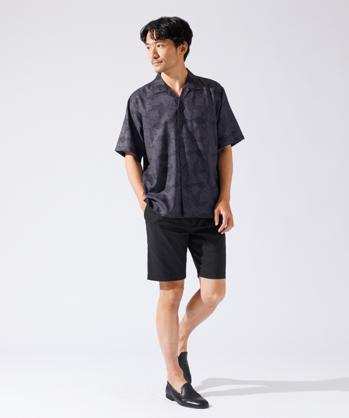 「ABAHOUSE GRAY」 ショートパンツ 46 グレイッシュベージュ メンズ_画像3