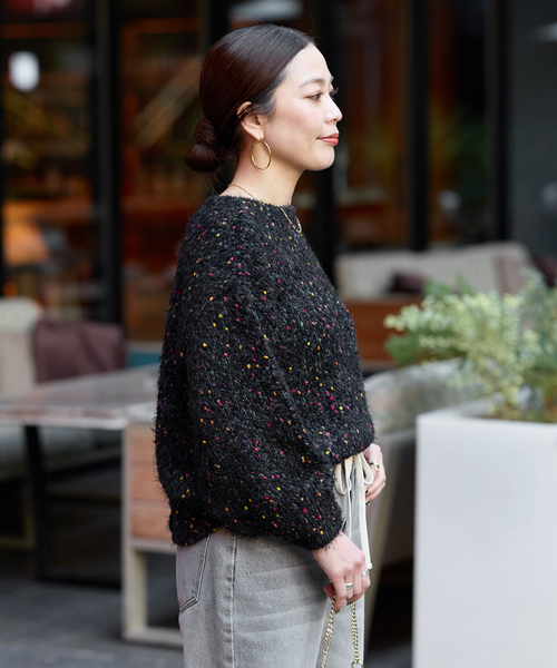 値下げ中2-25【未使用】カラービーコン　カーディガン定価72,600円 331mz-0502-1.jpg