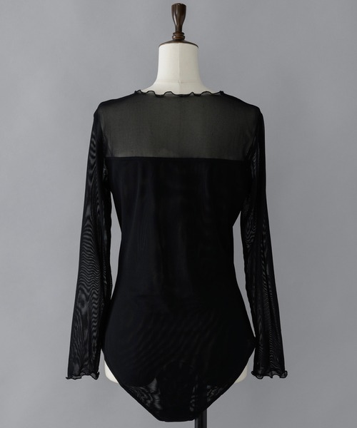 「musubore」 長袖カットソー FREE ブルー レディース_画像3