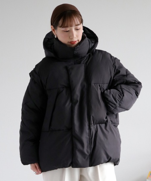 cepo（セポ） ダウンコート ダウンジャケット 「2way」エアコンパフ