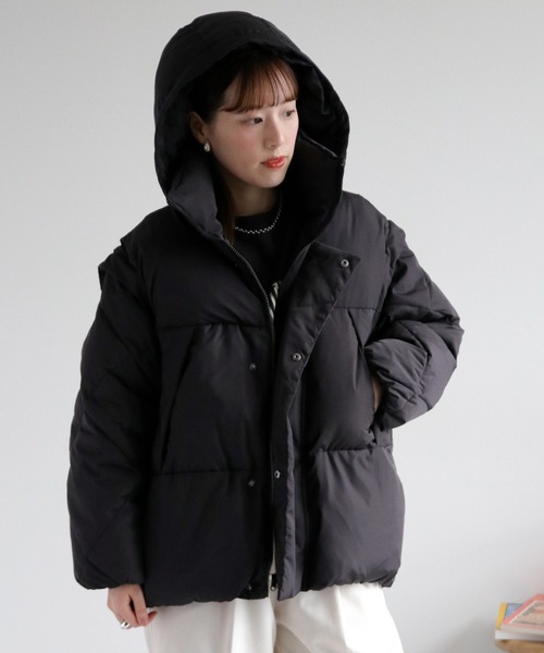cepo（セポ） ダウンコート ダウンジャケット 「2way」エアコンパフ