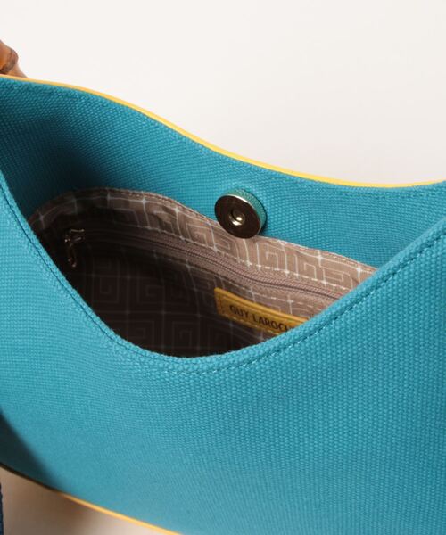 「Guy Laroche」 2WAYバッグ FREE イエロー レディース_画像4