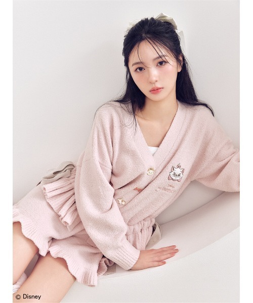 【新品】スナイデルホーム　おしゃれキャットマリーデザインボタンカーディガンセット SNIDEL HOME パジャマ ルームウェア 「WEB＆一部直営店舗限定カラー