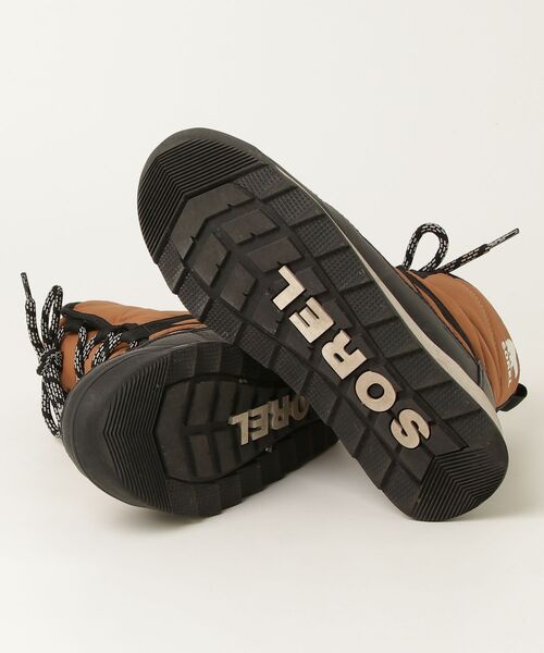 「SOREL」 ショートブーツ 24.5cm ベージュ レディース_画像3