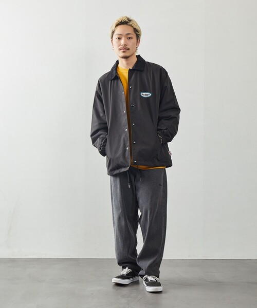 BEN DAVIS（ベンデイビス） コーチジャケット X-LARGE ブラック メンズ