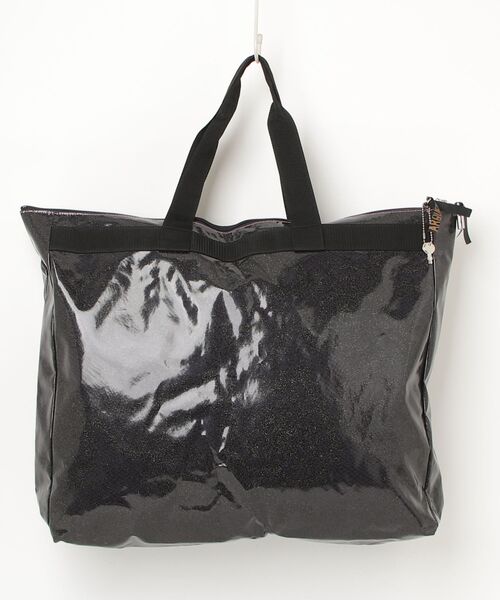 「CRYSTAL BALL」 ワンポイントトートバッグ - ブラック レディース_画像2