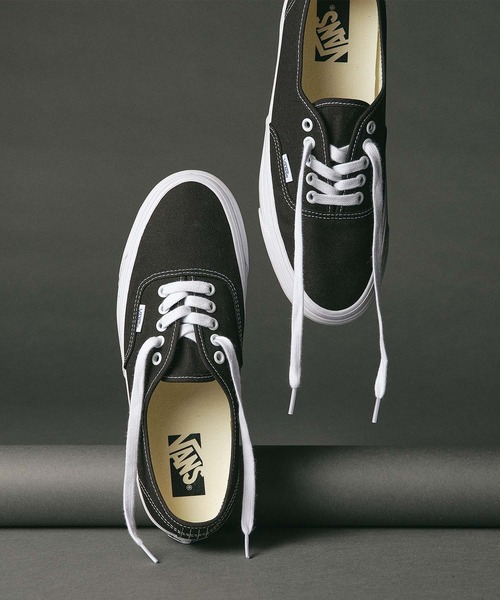 「VANS」 ローカットスニーカー 11.5 ブラック×ホワイト メンズ_画像7