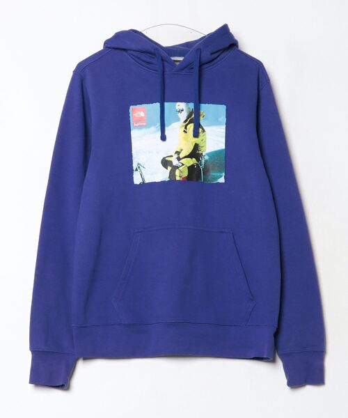 Supreme シュプリーム トップス L ダークブルー メンズ Supreme（シュプリーム） プルオーバーパーカー S/P パープル メンズ