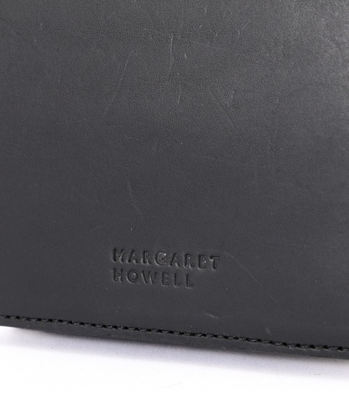 二つ折り財布 財布 OILD LEATHER メンズの画像