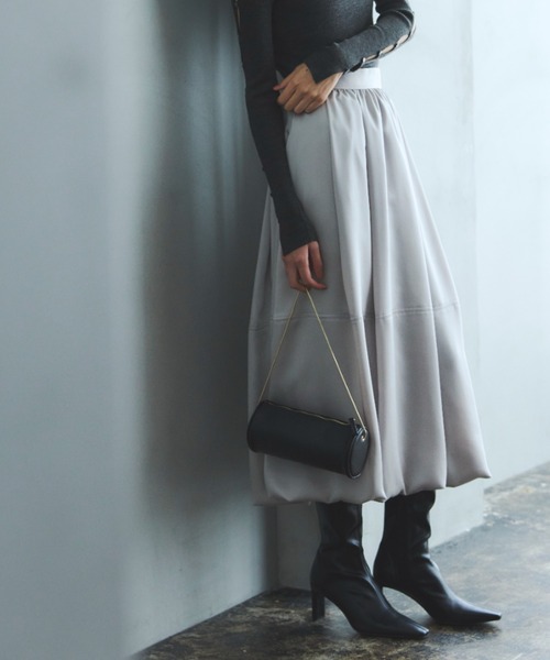 anuans スカート anuans（アニュアンス） スカート プレイドティアードスカート