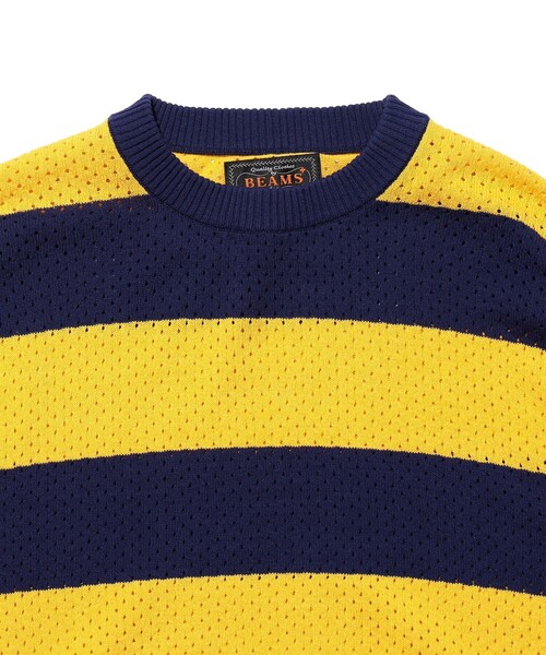 セーター ニット Crew Rugger Stripe メンズ_11