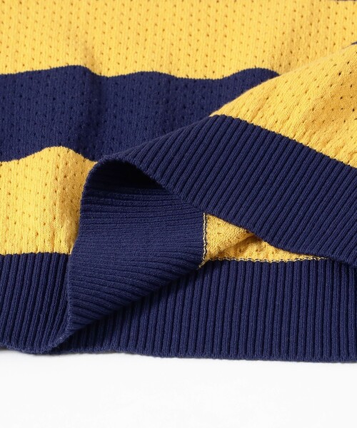 セーター ニット Crew Rugger Stripe メンズ_15