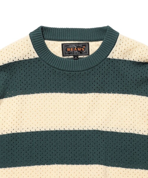 セーター ニット Crew Rugger Stripe メンズ_17