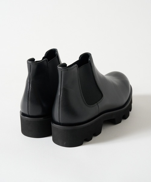 ブーツ 「PADRONE」WPL SIDE GORE BOOTS with Chunky Sole メンズの画像