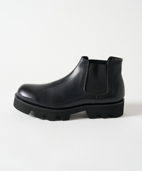 ブーツ 「PADRONE」WPL SIDE GORE BOOTS with Chunky Sole メンズの画像