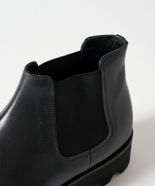 ブーツ 「PADRONE」WPL SIDE GORE BOOTS with Chunky Sole メンズの画像