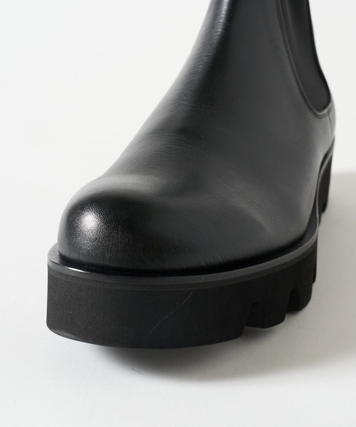 ブーツ 「PADRONE」WPL SIDE GORE BOOTS with Chunky Sole メンズの画像