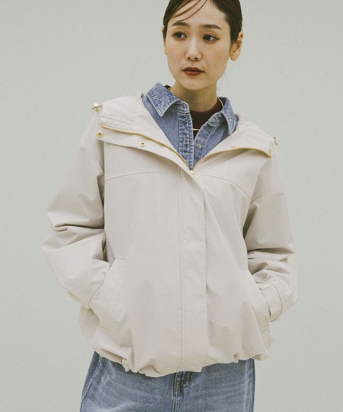 【オフホワイト】多機能マウンテンパーカー アーバンリサーチ サニーレーベル URBAN RESEARCH Sonny Label 多機能