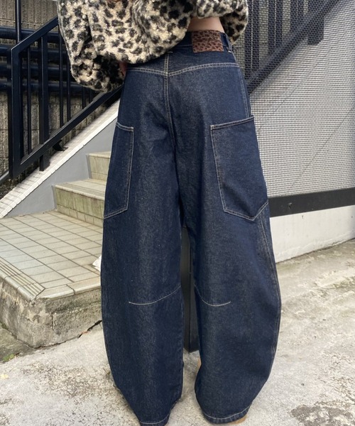 Ray Cassin（レイカズン） ジーンズ デニム デニムパンツ デザイン切替