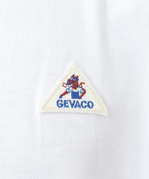 「GEVACO」 長袖Tシャツ L ホワイト メンズ_画像8