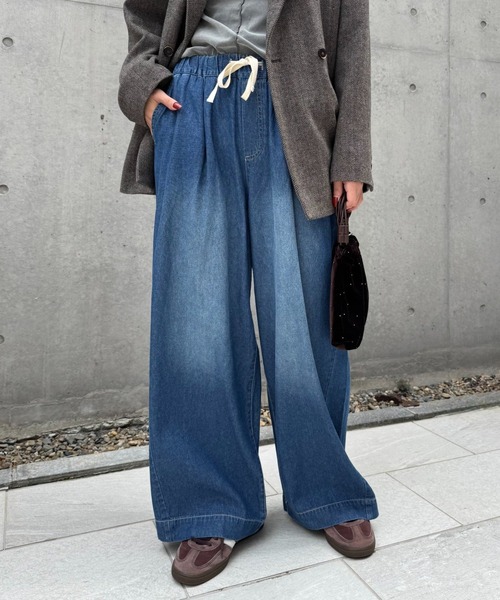 「CIAOPANIC TYPY」 デニムパンツ SMALL ブルー レディース_画像8